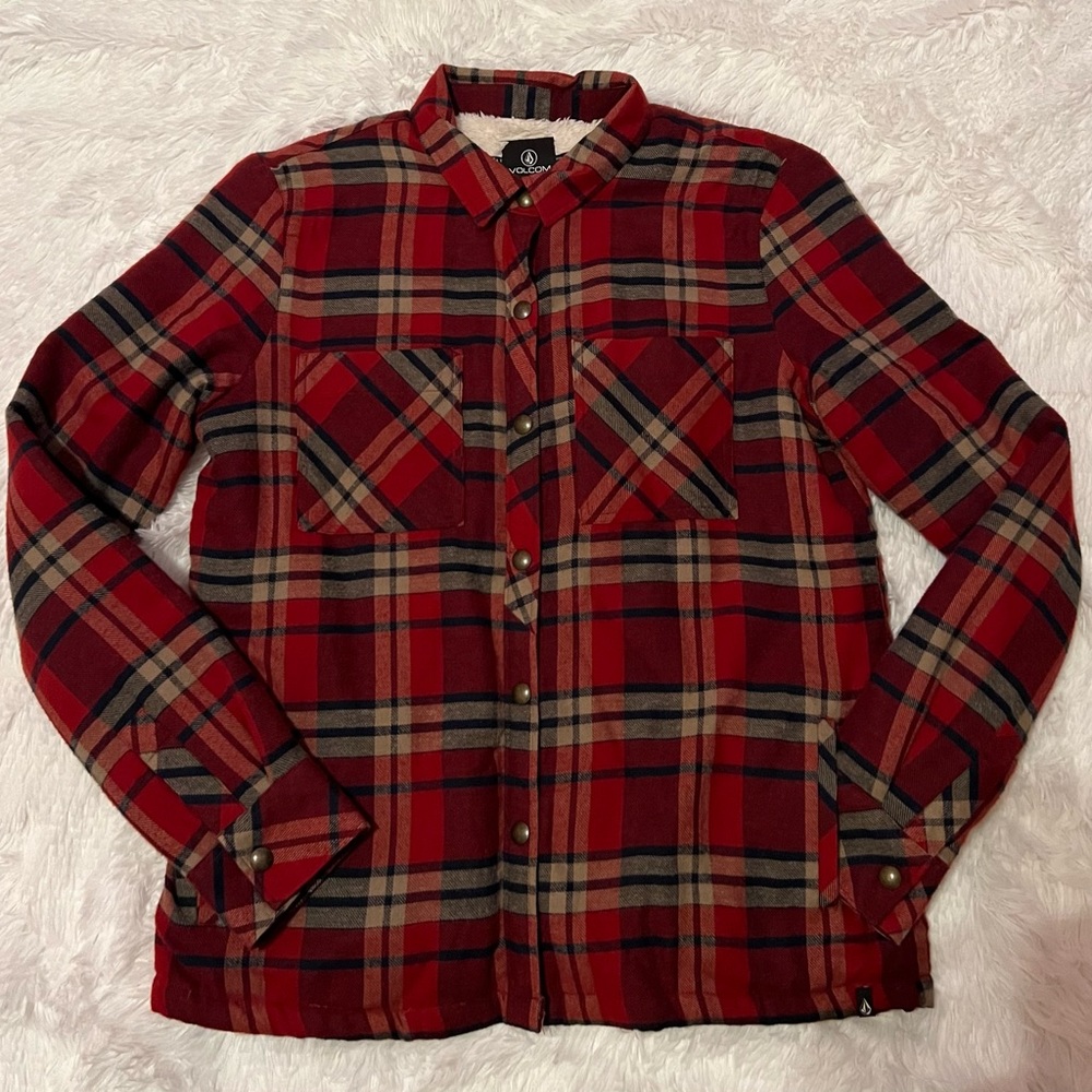 Volcom Plaid Jacket